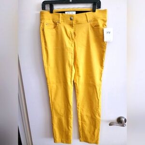 Yellow pants size 8p